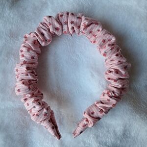 Pink Floral Headband